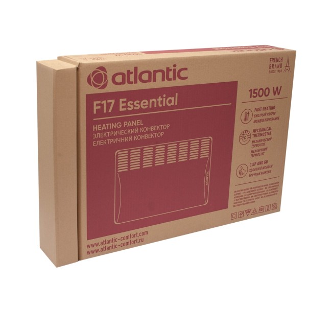 Електроконвектор Atlantic F17 Essential Mobile CMG BL-Meca/M (1500W) з комплектом підставок