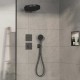 Термостат hansgrohe ShowerSelect Comfort E для душа 15575340 черный матовый хром