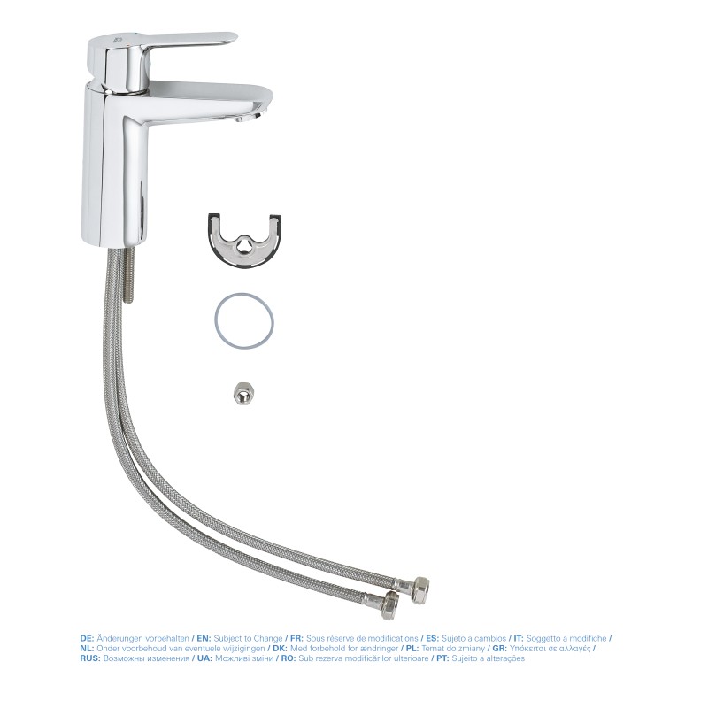 Grohe BauEdge Смеситель однорычажный для раковины S-Size (23330000) Grohe BauEdge Смеситель однорычажный для раковины S-Size (23330000)