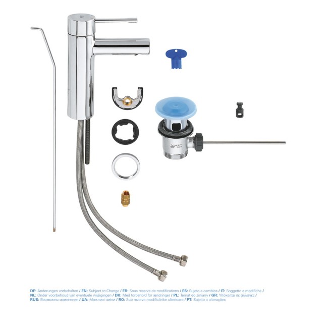 Grohe Essence Смеситель однорычажный для раковины S-Size (32898001)