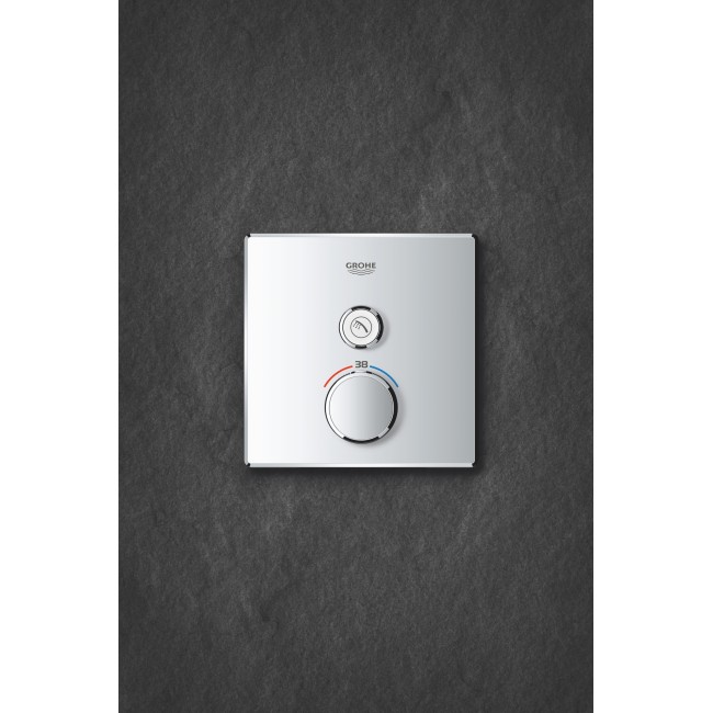 Grohe Grohtherm SmartControl Термостат скрытого монтажа с одной кнопкой управления (29123000)