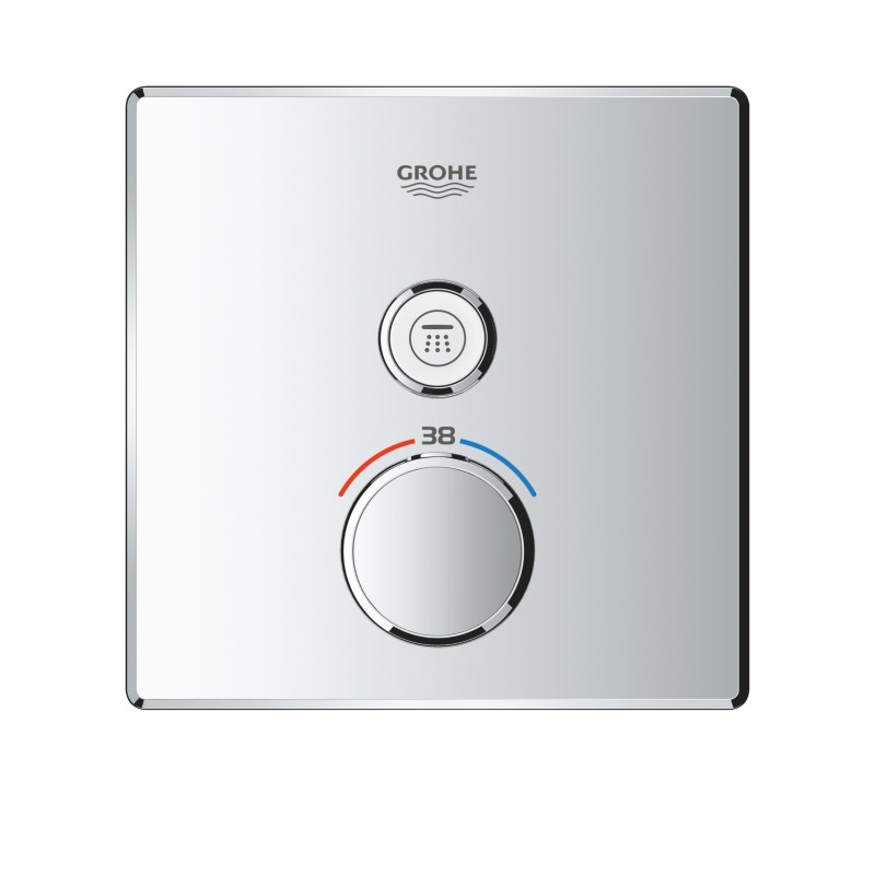 Grohe Grohtherm SmartControl Термостат скрытого монтажа с одной кнопкой управления (29123000)