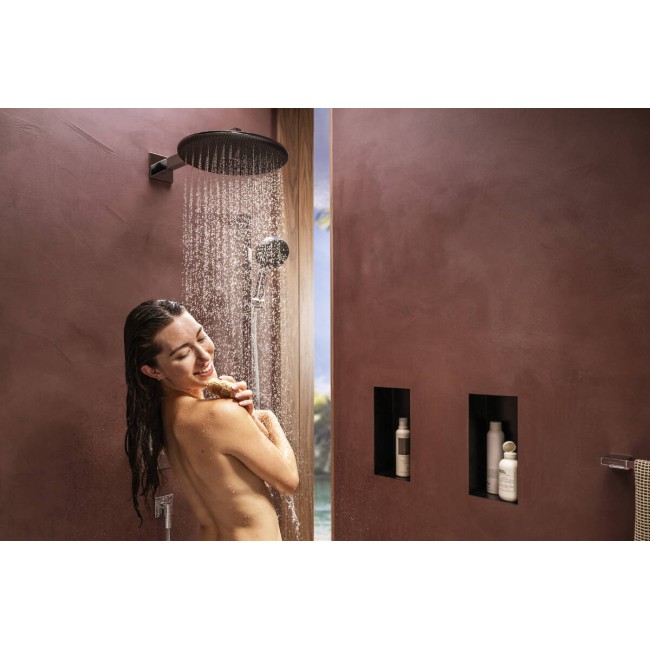 Верхній душ hansgrohe Raindance Alive S, 300 1jet EcoSmart 24521000, хром