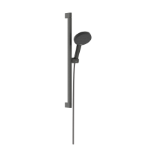 Душовий набір hansgrohe Raindance Alive Select S, Ecosmart 24600340 зі стійкою Unica E Puro 65, чорний матовий хром