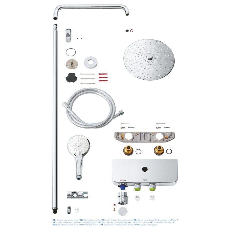 Grohe Euphoria SmartControl System 260 Mono Душевая система с термостатом (26509000)
