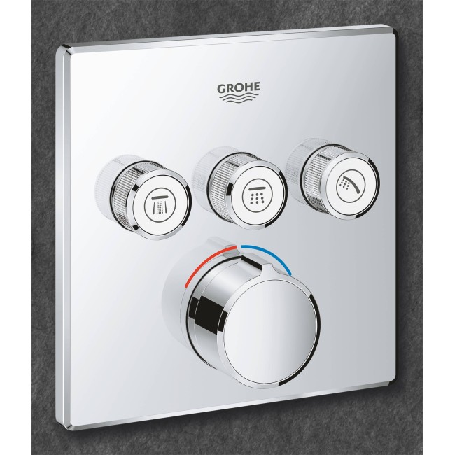 Grohe SmartControl Змішувач прихованого монтажу з 3 кнопками керування (29149000)