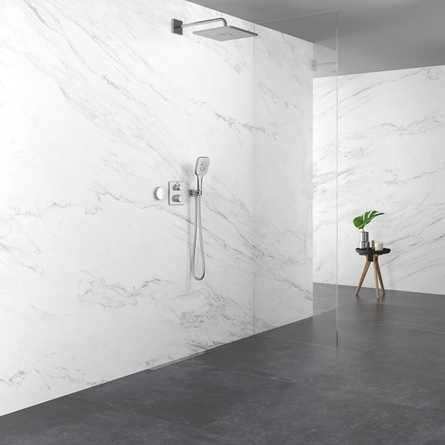 Grohe Grohtherm Термостат для душу з перемикачем на 2 положення верхній/ручний душ (24079000)