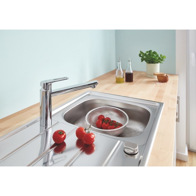 Grohe BauLoop Смеситель однорычажный для мойки (31706000)