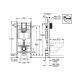 Grohe Rapid SL комплект 3-в-1 для унитаза (3884000G)