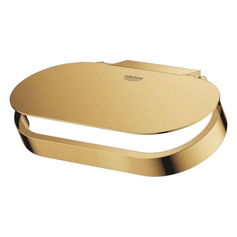 Grohe Selection Держатель для туалетной бумаги с крышкой (41069GL0) Grohe Selection Держатель для туалетной бумаги с крышкой (41069GL0)