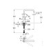 Grohe Accent Смеситель однорычажный для мойки (30423DC0)