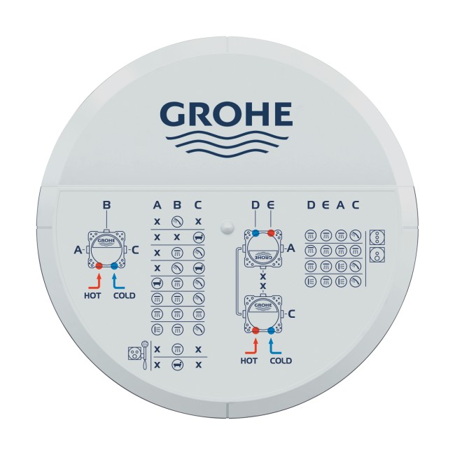 Grohe Rapido SmartBox Универсальная встроенная часть (35604000)