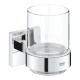 Grohe QuickFix Start Cube Стакан скляний з тримачем (41097000)