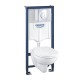 Grohe Rapid SL Комплект для унитаза 4-в-1, монтажная высота 1,13м. (36502000)