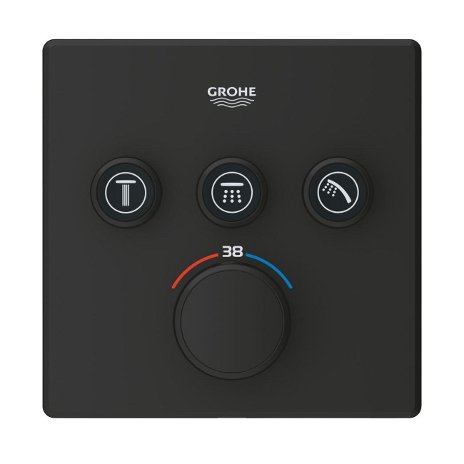Grohe Grohtherm SmartControl Термостат прихованого монтажу із 3 кнопками керування (102167KF00)