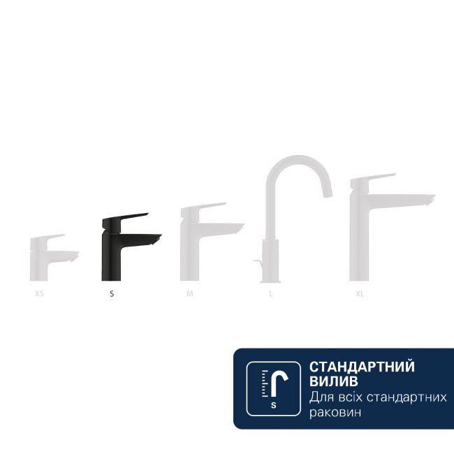 Grohe Dice Одноважільний змішувач для раковини  S-розміру (1018572430)