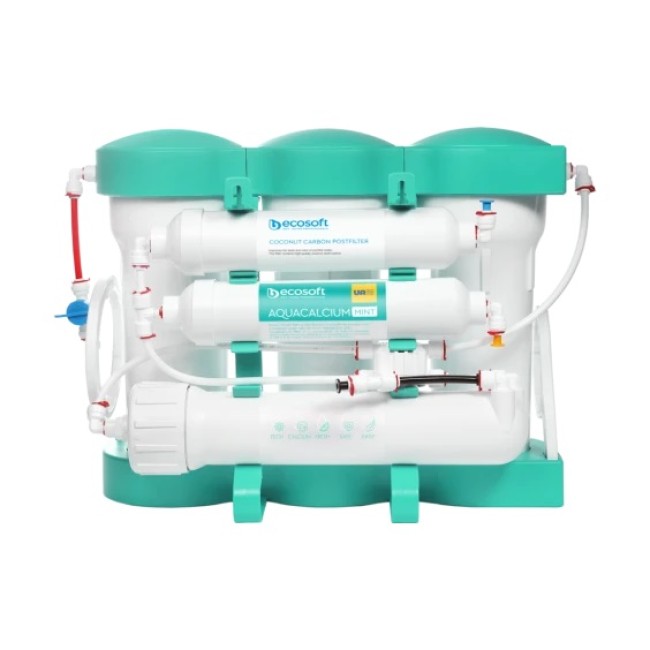 Grohe Blue Pure Minta смеситель с фильтром обратного осмоса Ecosoft P'URE AQUACALCIUM Mint (MO67530601DC)