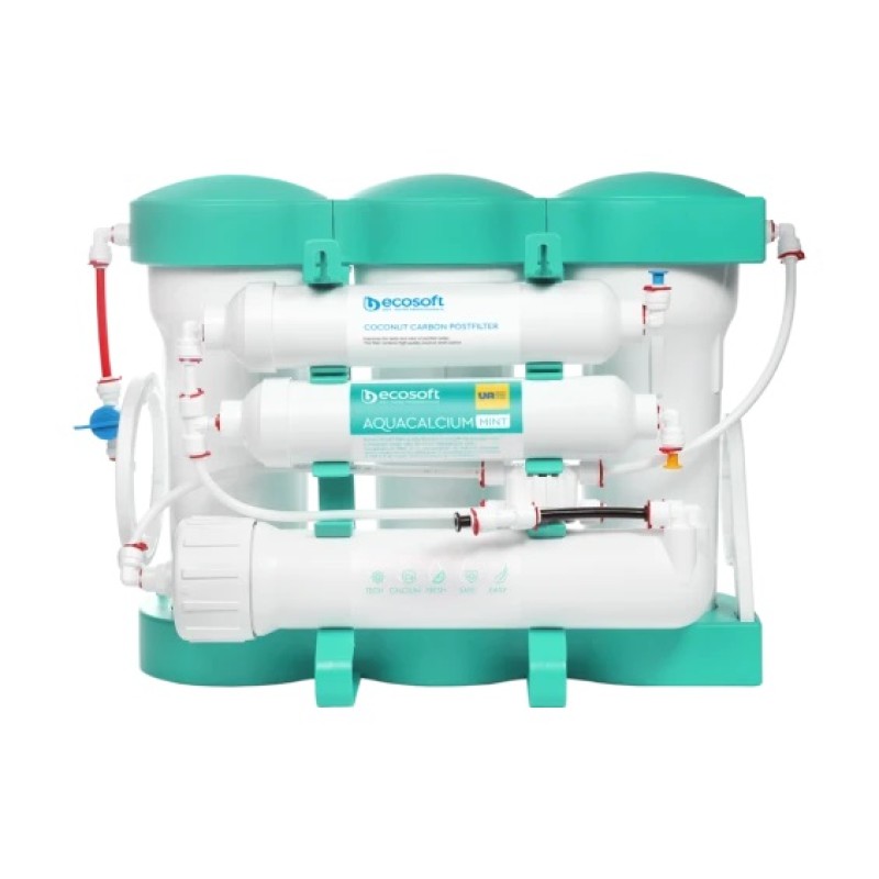 Grohe Blue Pure Minta смеситель с фильтром обратного осмоса Ecosoft P'URE AQUACALCIUM Mint (MO67530601DC)