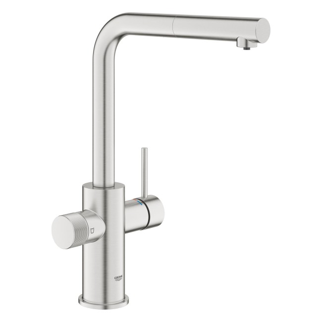 Grohe Blue Pure Minta смеситель с фильтром обратного осмоса Ecosoft P'URE AQUACALCIUM Mint (MO67530601DC)