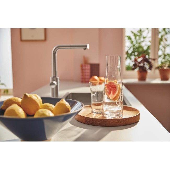 Grohe Blue Pure Minta смеситель с фильтром обратного осмоса Ecosoft P'URE AQUACALCIUM Mint (MO67530601DC)