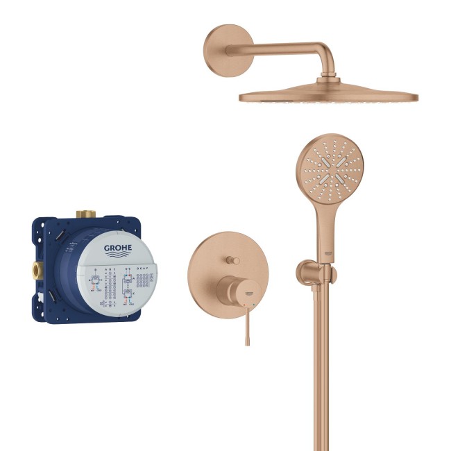 Grohe Essence Скрытая душевая система с Rainshower Mono 310 (25287DL0)