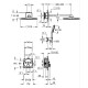 Grohe Grohtherm SmartControl Прихована душова система з Rainshower SmartActive 310 (34863AL0)