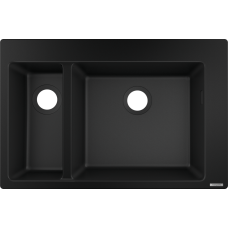 Мойка для кухни hansgrohe S51 S510-F635, черный графит 43315170