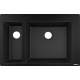 Мойка для кухни hansgrohe S51 S510-F635, черный графит 43315170