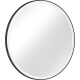 Дзеркало Xarita Lite S 900/900 з круговим LED світильником, чорний матовий 54967670