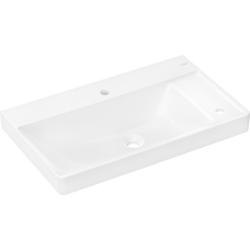 Умивальник 800/480 Xelu Q з поличкою праворуч, з двома отворами під змішувач, без переливу, 60319450