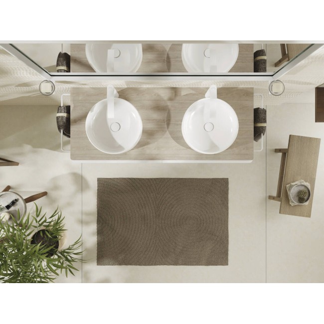 Умывальник 400/400 накладной без перелива hansgrohe Xuniva S SmartClean 61071450