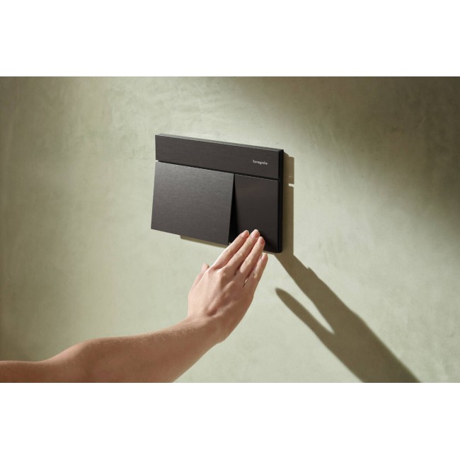 Змивна клавіша hansgrohe iFrame Element E 66003340, чорний хром шліфований
