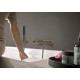 Змішувач hansgrohe Finoris 76420140 для ванни настінного монтажу, бронза