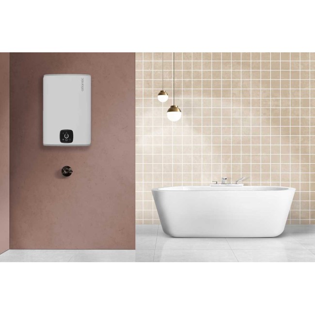 Водонагрівач побутовий електричний Atlantic Steatite Cube WI-FI ES-VM 75 S4 C2 WD (2400W) white