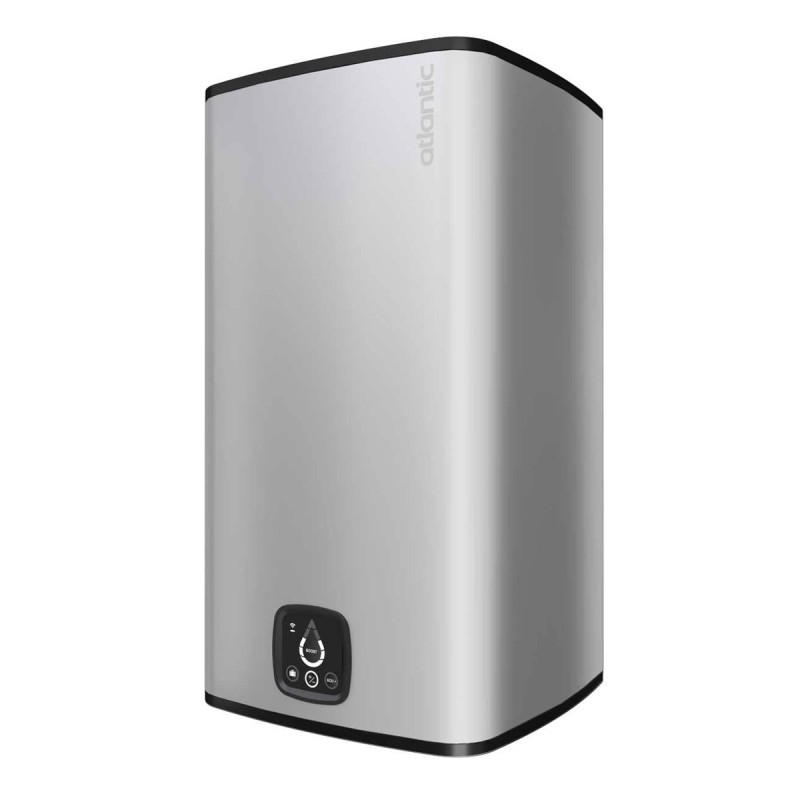 Водонагреватель бытовой электрический Atlantic Steatite Cube WI-FI ES-VM 100 S4 C2 WD (2400W) silver