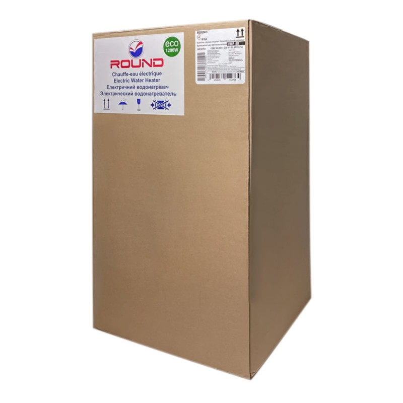Водонагреватель бытовой электрический Round Eco VMR 80 (1200W)