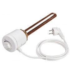 Тэн Tenko RS 1,5 кВт, резьба 1"1/4 ,прямой, с термостатом, медь