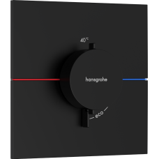 Термостат hansgrohe ShowerSelect Comfort E для душа 15574670 черный матовый