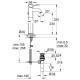 Grohe BauClassic Смеситель для умывальника  XL-Size (32868000)