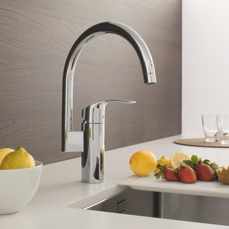 Grohe Eurosmart Смеситель однорычажный для мойки (33202002)