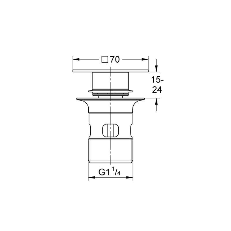 Grohe Сливной гарнитур с функцией закрытия-открывания (40565000)