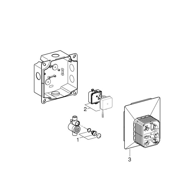 Grohe Rapido U Внутренний блок для писсуара (37338000)