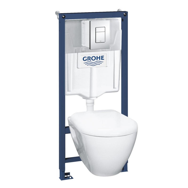 Grohe Solido Perfect Набор 4-в-1 с подвесным унитазом. (39186000)