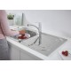 Grohe Комплект Мойка для кухни 860 x 500 мм + Eurosmart Однорычажный смеситель (31565SD0)