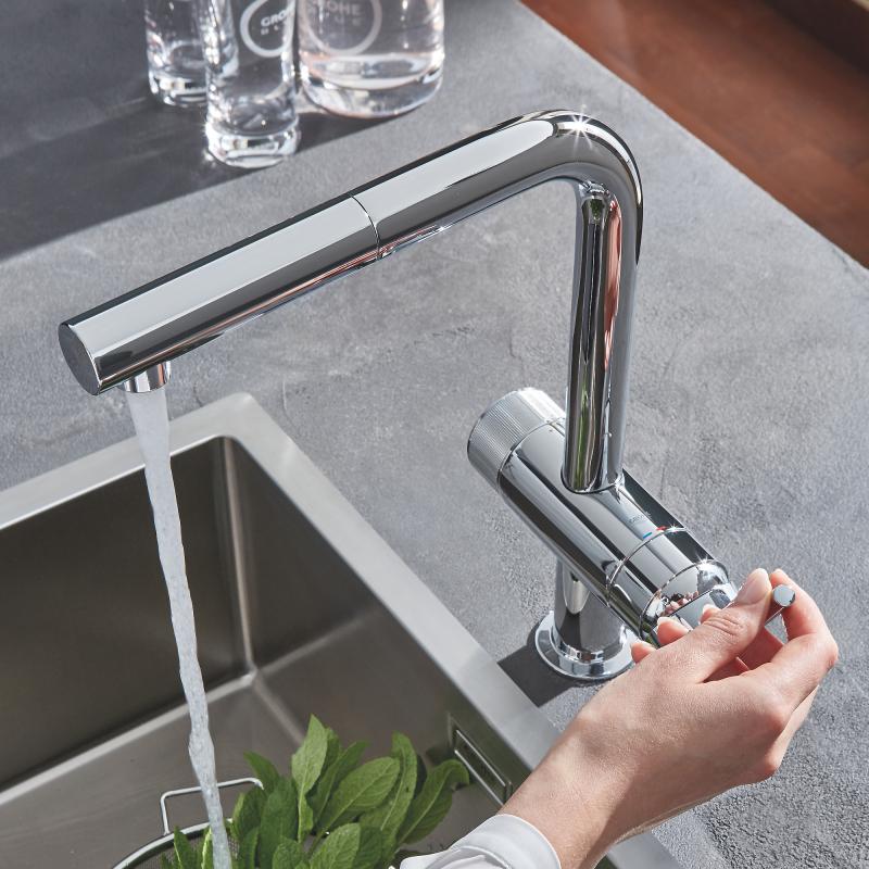 Grohe Minta Смеситель для кухни для подачи технической и фильтрованной воды (31721000)