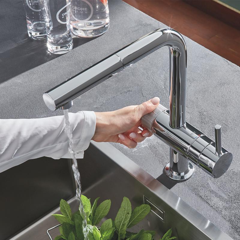Grohe Minta Смеситель для кухни для подачи технической и фильтрованной воды (31721000)