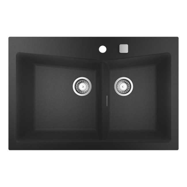 Grohe Мийка для кухні 840 х 560 мм, Granite Black (31657AP0)