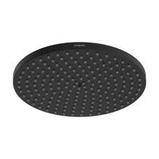 Верхний душ hansgrohe Raindance S 240 1jet PowderRain EcoSmart+ 28821670, черный матовый