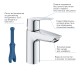 Grohe QuickFix Start Одноважільний змішувач для раковини S-Size (23551002)