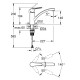 Grohe QuickFix Start Одноважільний змішувач для мийки (324412432)